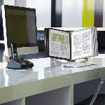 Imagem do produto BOLSA P/SUPORTE MURAL DURABLE 5606 A4 C/MOLDURA VERMELHO 5UN