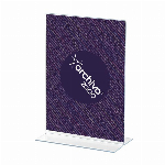 Imagem do produto EXPOSITOR PORTA FOLHETOS 2 FACES A3 EM T VERTICAL