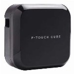 Imagem do produto MAQUINA ETIQUETADORA IMPRESSORA PARA ETIQUETAS ROTULADORA BROTHER CASA E ESCRIT&Oacute;RIO PT-P710BT CUBE BLUETOOTH USB