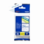 Imagem do produto FITA LAMINADA 24MMX8MTS BRANCO/AZUL