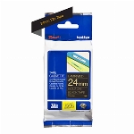 Imagem do produto FITA LAMINADA 24MMX8MTS PRETO/DOURADO