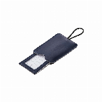Imagem do produto ETIQUETA IDENTIFICA&Ccedil;&Atilde;O C/BOLSA PARA MALA VIAGEM AZUL ESCURO