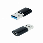 Imagem do produto ADAPTADOR USB-A MACHO / USB-C FEMEA PRETO